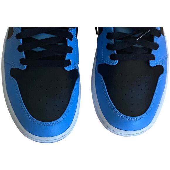 Nike Air Jordan 1 Mid University Blue Black DQ8426-401 Mens US 9.5 UNC Authentic main image 4